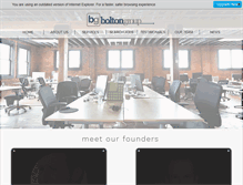 Tablet Screenshot of boltongroup.com