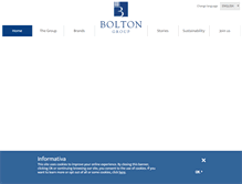 Tablet Screenshot of boltongroup.nl